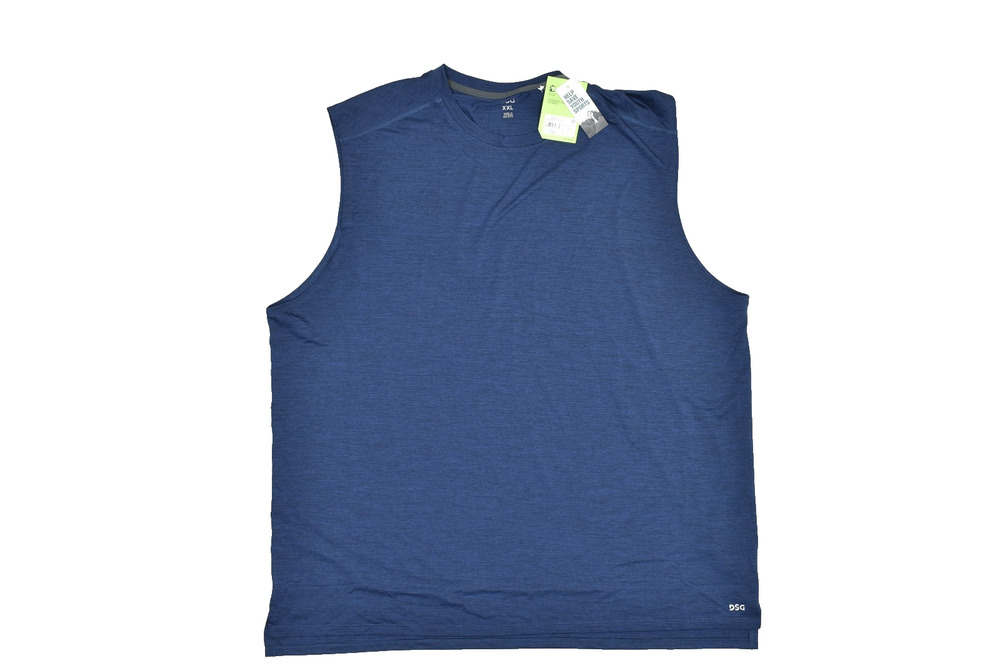 NEW DSG Men's Sleeveless Athletic Tee Moisture Wicking Size XXL Athetic